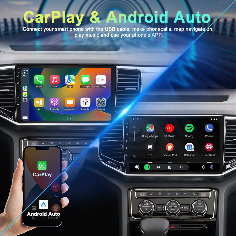 Pantalla Radio de Coche estéreo CarPlay Para Subaru Forester Impreza 2008-2012