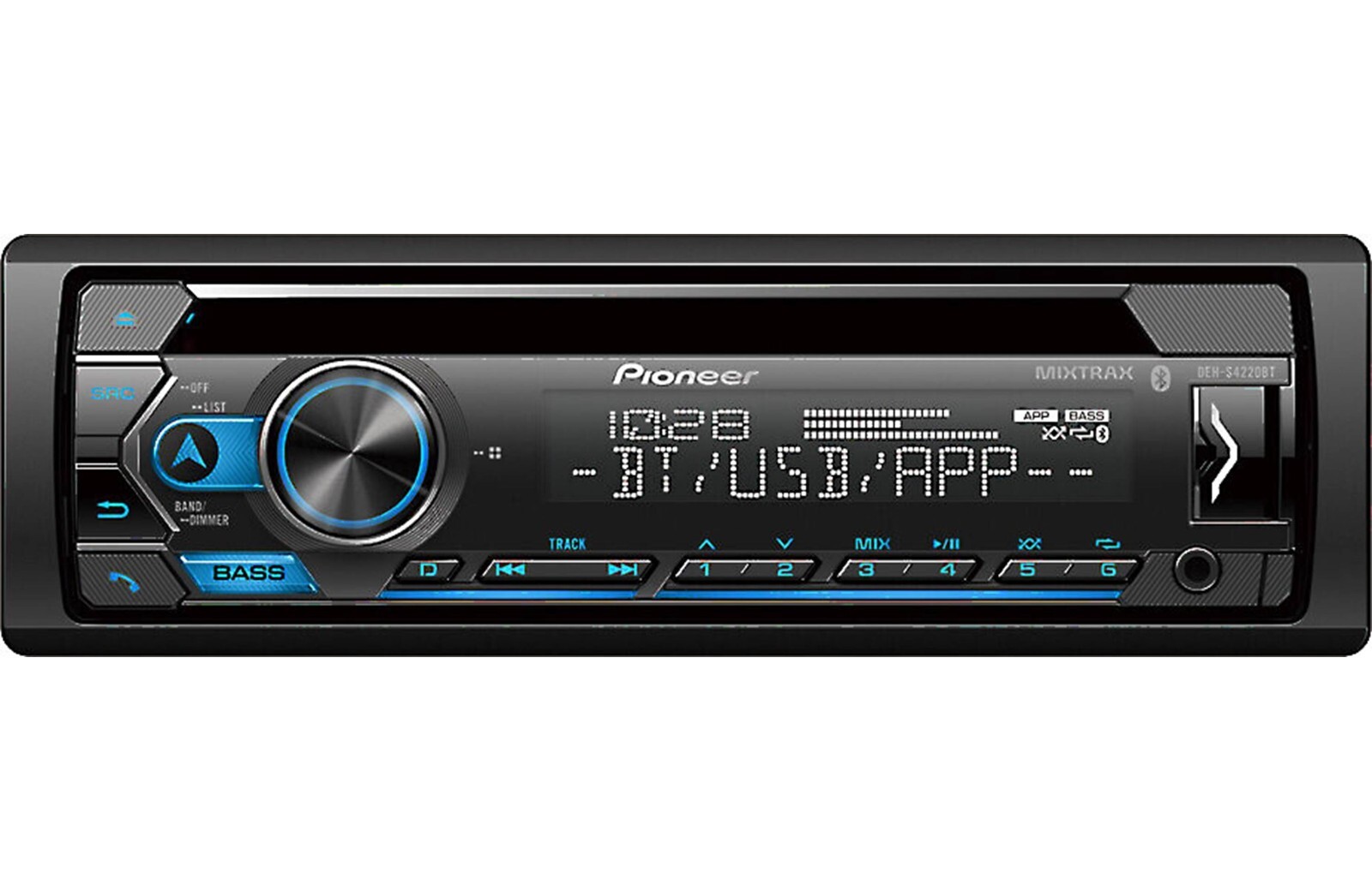 Pioneer DEH-S4220BT 1-DIN In-Dash CD/DM and Bluetooth Receiver