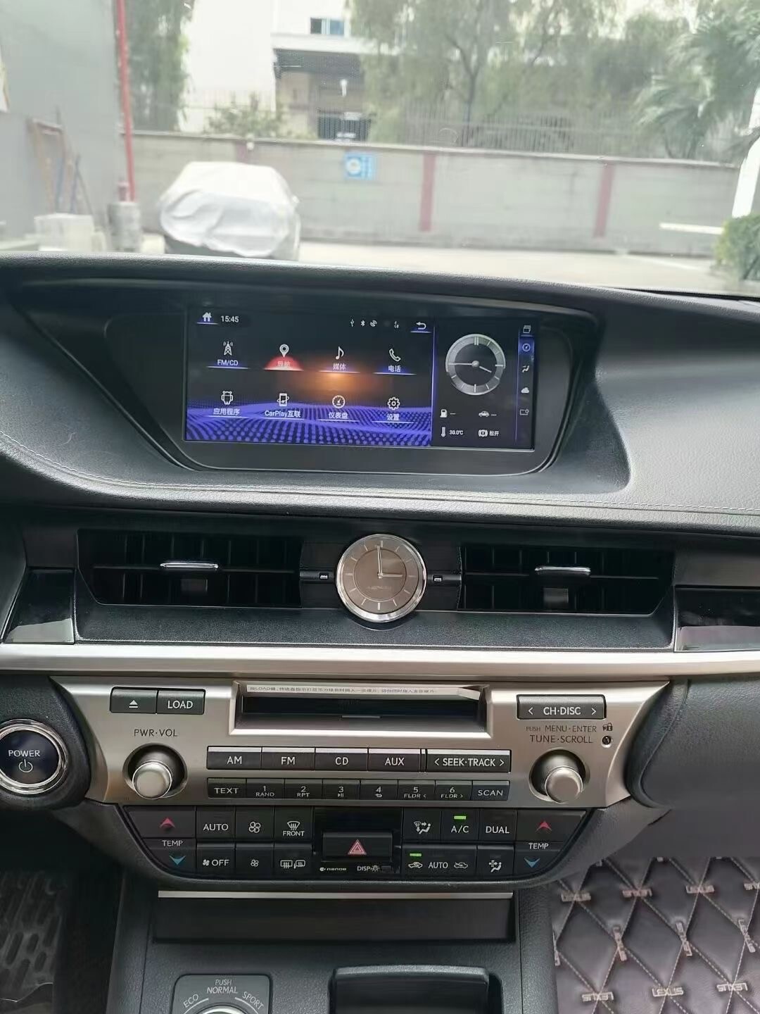 Android Car Gps Navigation 10.25″ For Lexus Es Es350 Es300h Audio Tesla Style