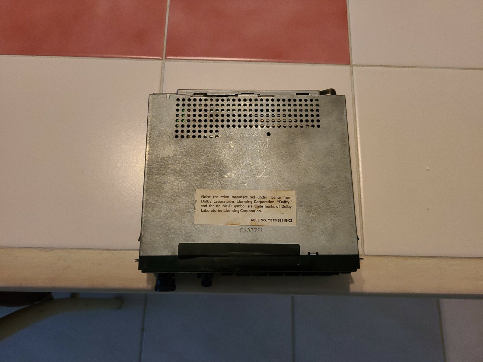 Panasonic CQ-H210FKUA 00296-21050 Cassette Car Stereo Pulled from new car