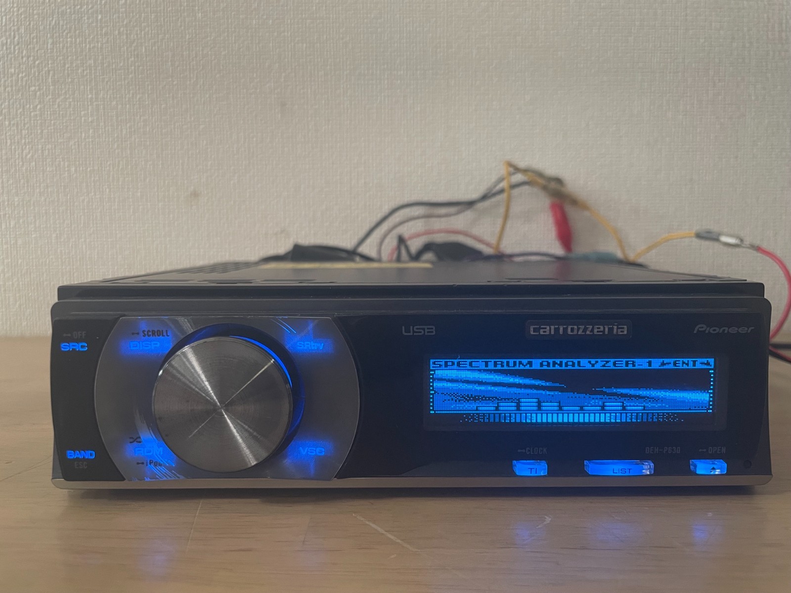 Pioneer Carrozzeria DEH-P630 1Din Car Audio CD Player Operation Confirmed