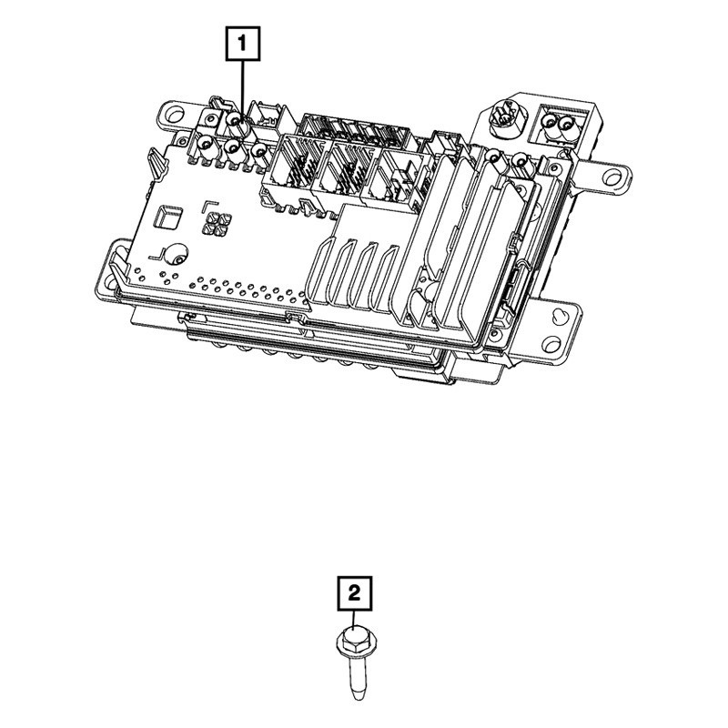 Mopar Multi Media Radio