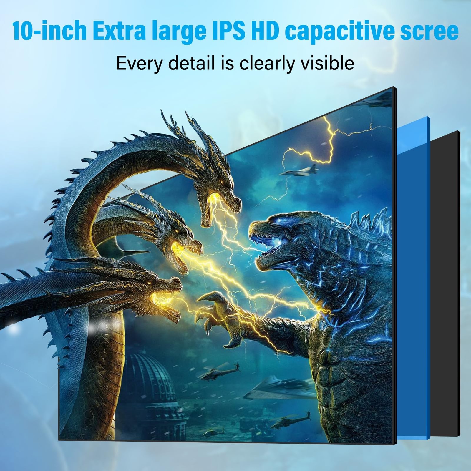 Carpuride 10.1″ Wireless CarPlay Android Auto IPS Touch Screen Stereo 2024