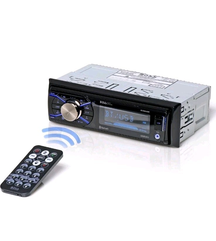 Boss Audio Systems 632UAB Bluetooth Car Stereo with USB, AM/FM Radio, and AUX-In