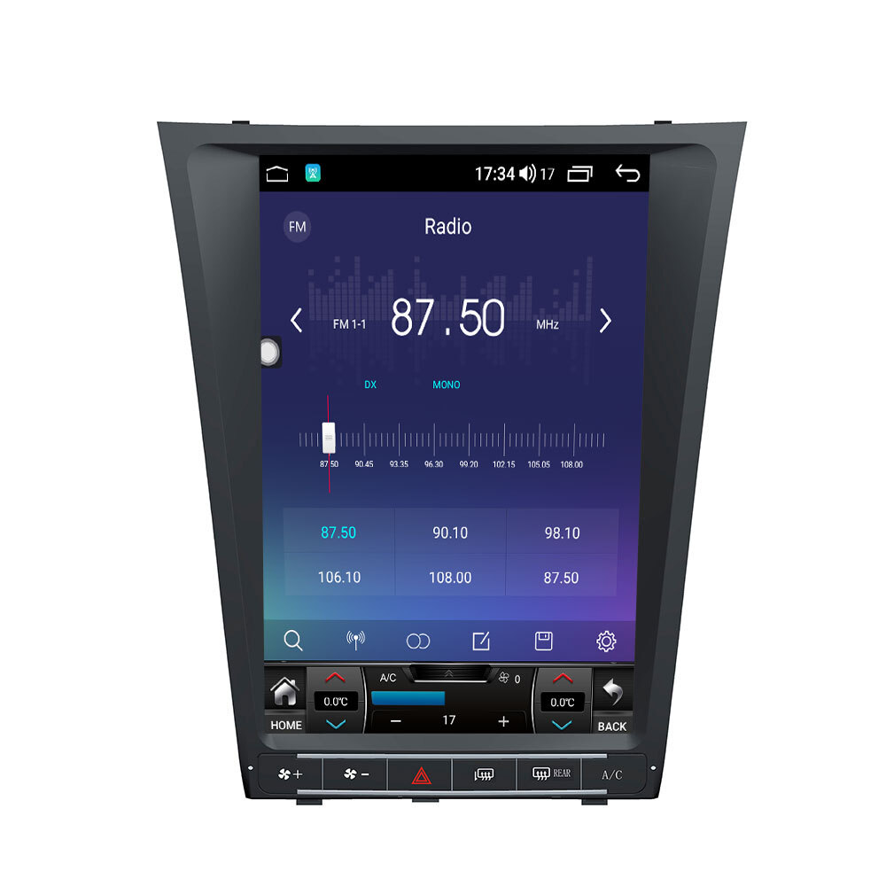Car Stereo for LEXUS GS 300 350 460 2006-2011 Wireless Carplay GPS WiFi BT 64GB