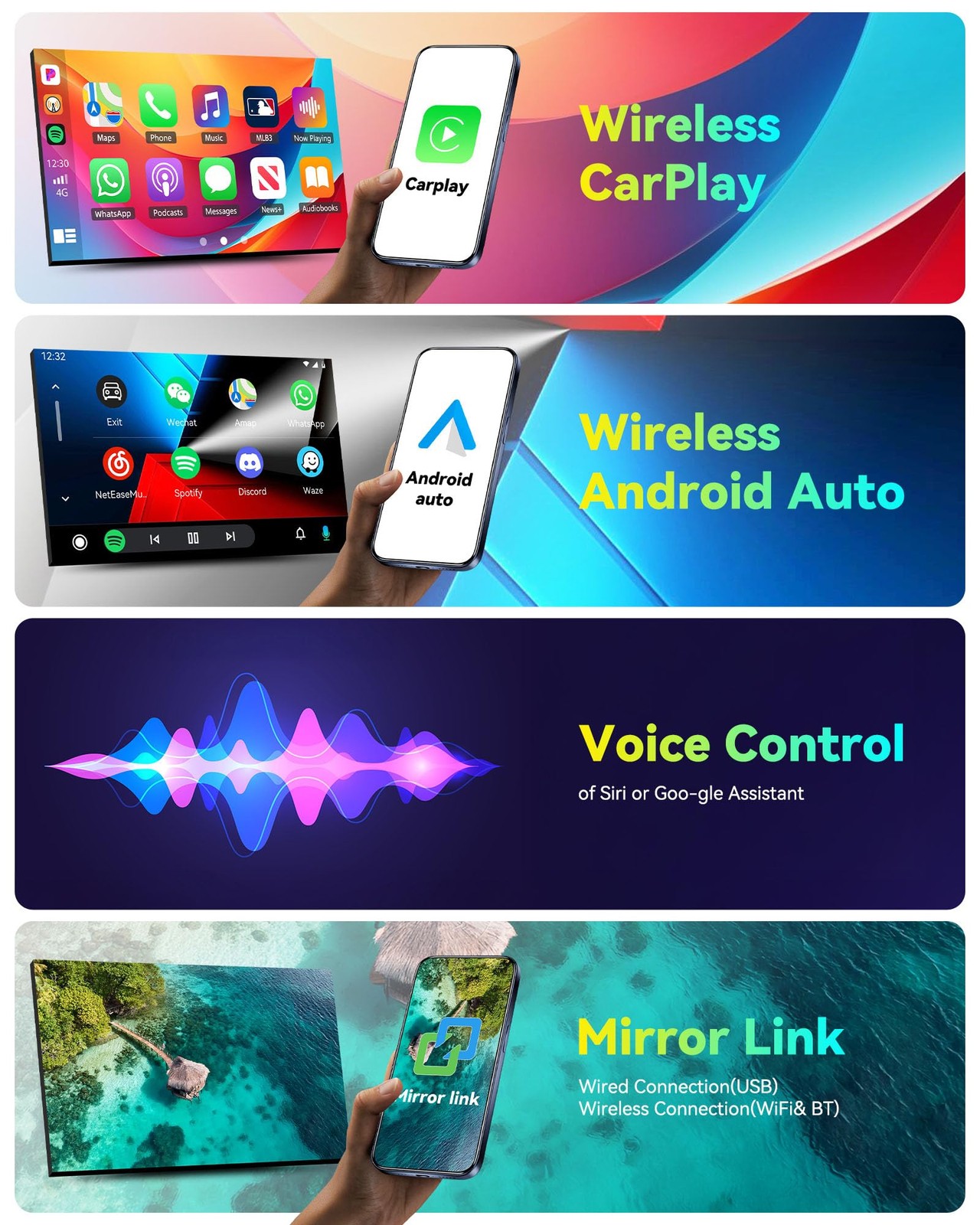 Sixtop 4G64G 8 Core Qualcomm Radio For Hyundai Elantra 2014 2015 2016 Android