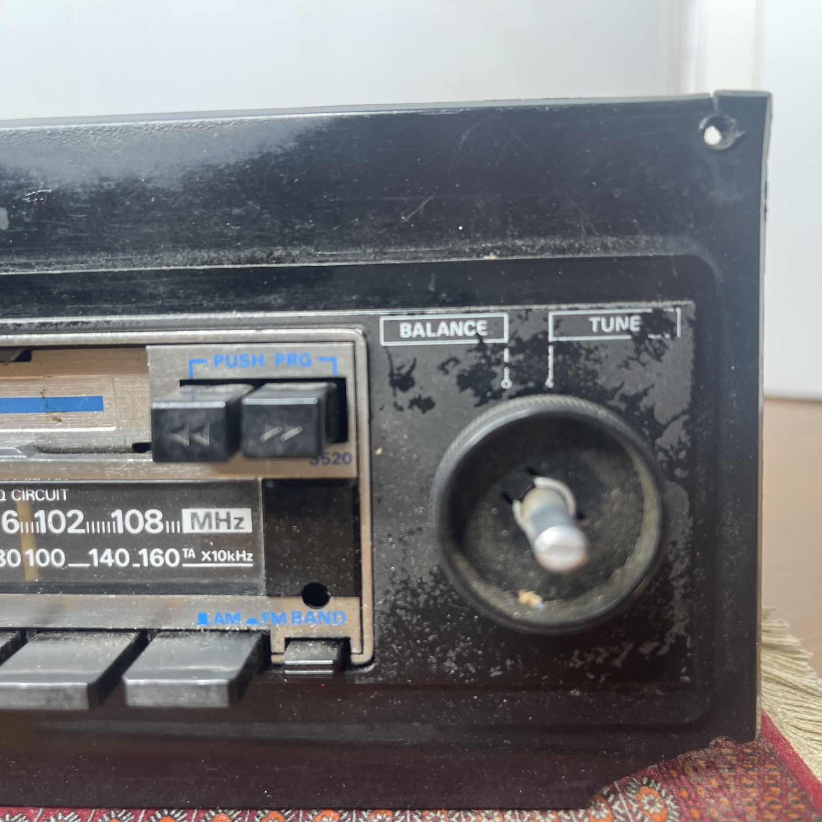 PANASONIC CQ-S520EU AM/FM Stereo Cassette TAPE Player Radio Dolby Japan