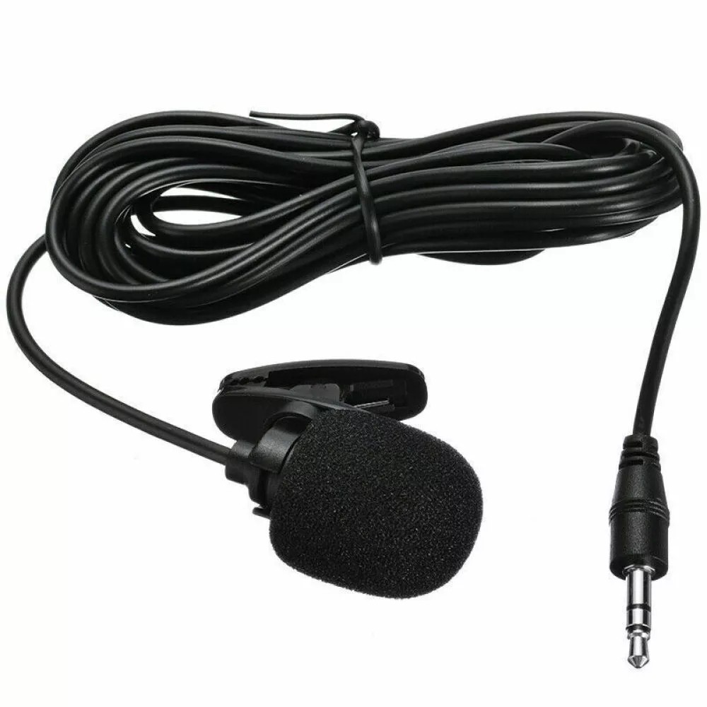 3.5mm MIC Car Stereo Radio Microphone Vehicle Handsfree Audio External Bluetooth