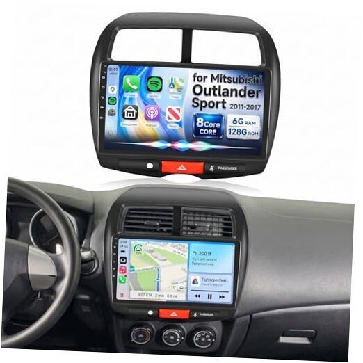 10″ Car Stereo for Mitsubishi Outlander Sport 2011 8 Core 6G+128G