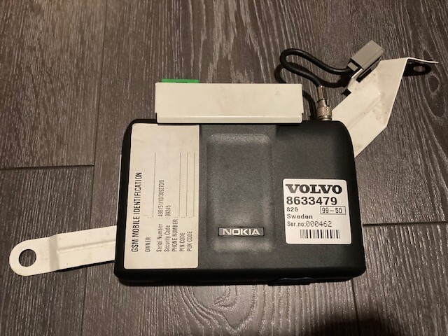 GENUINE VOLVO S80 S60 V70 2000-2009 HANDS FREE PHONE MODULE UNIT 8633479