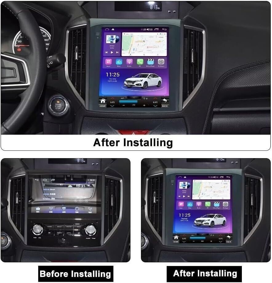 9.7″ Car Stereo Radio Auto Android 32GB For Subaru Forester XV Impreza 2018-2021