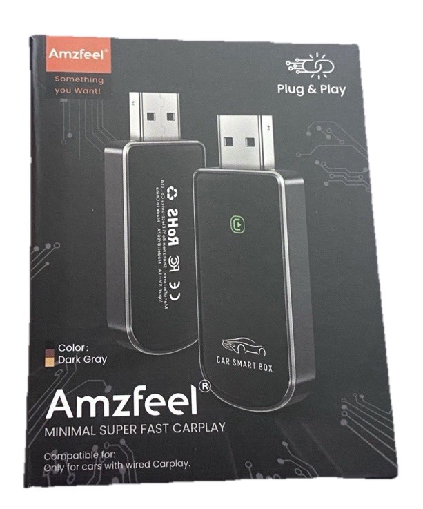 Amzefeel professional USB Wireless Carplay Adapter. Brand new never used .