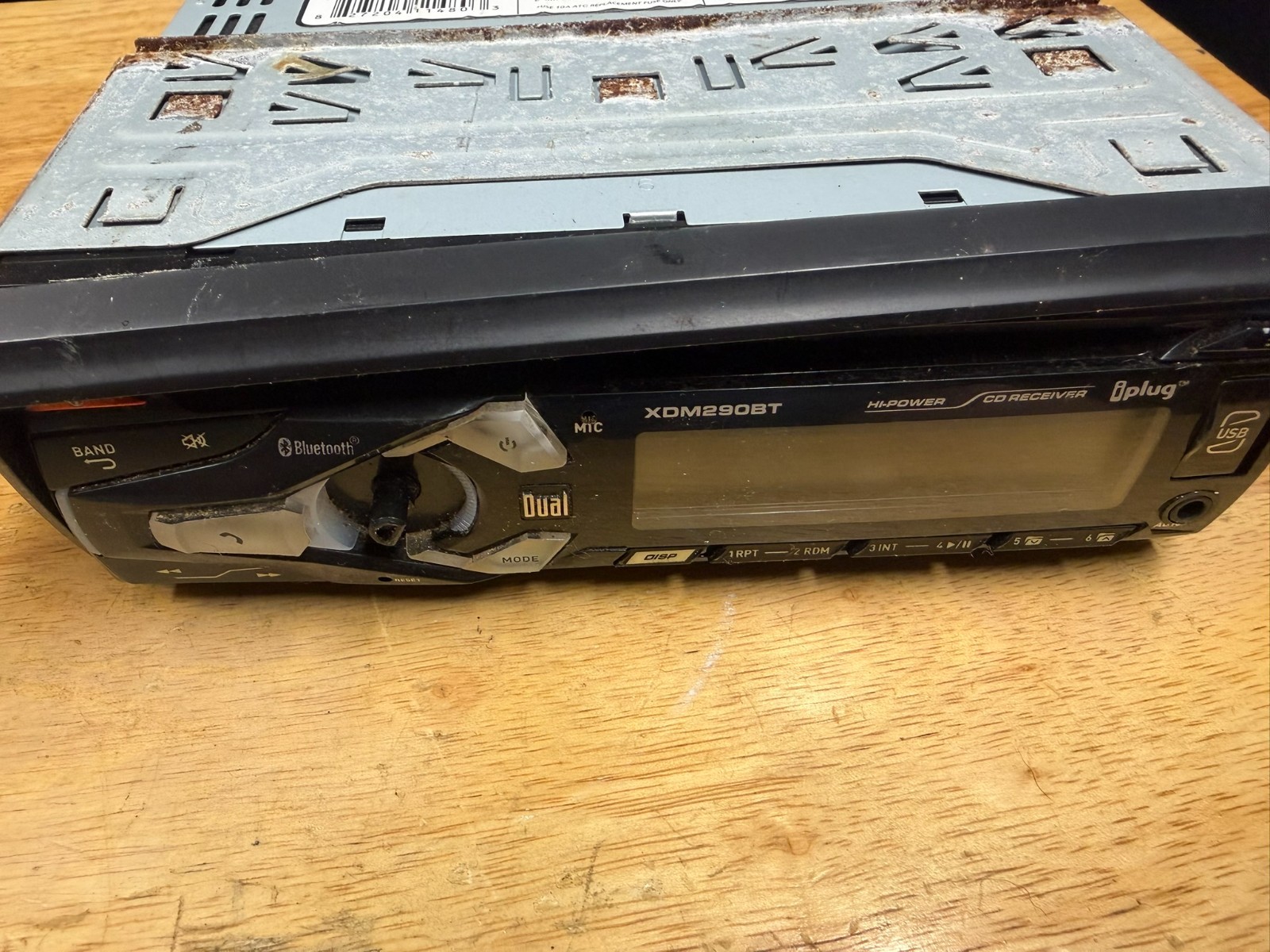 Dual CD/MP3 Auto Multimedia Receiver Model XDM290BT Untested