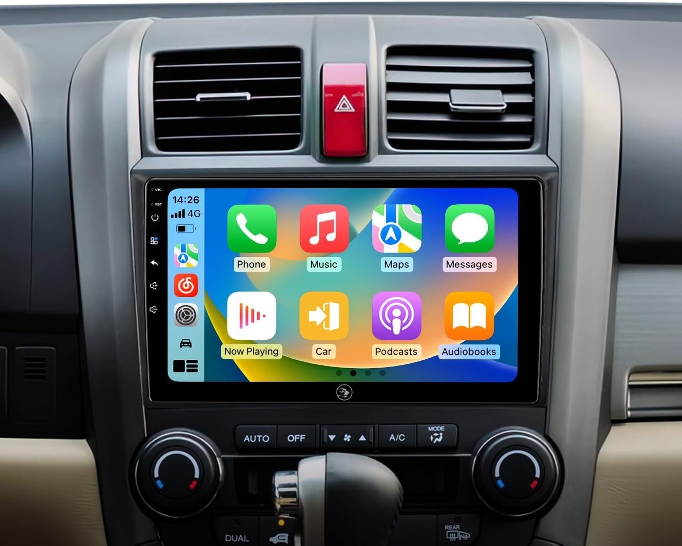 9″ 32G Android Auto Carplay Stereo for Honda CRV 2006-2011; Free Camera