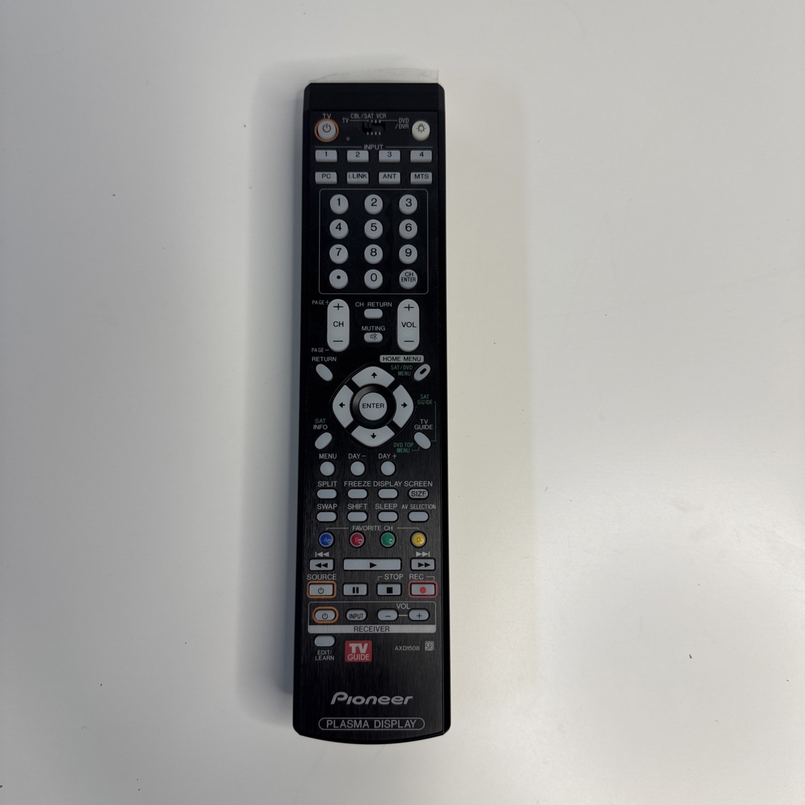 Pioneer AXD1508 Plasma Display TV Remote Control