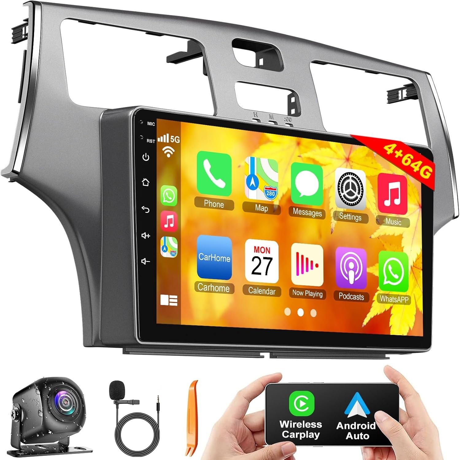 Advanced 4G Radio for Lexus ES250/300/330 – Includes Rear Camera & Navigation