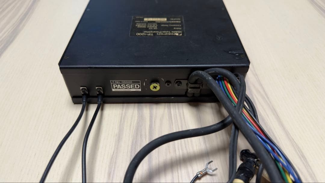Vintage NAKAMICHI TP-1200 car audio　Integrated amplifier Japan
