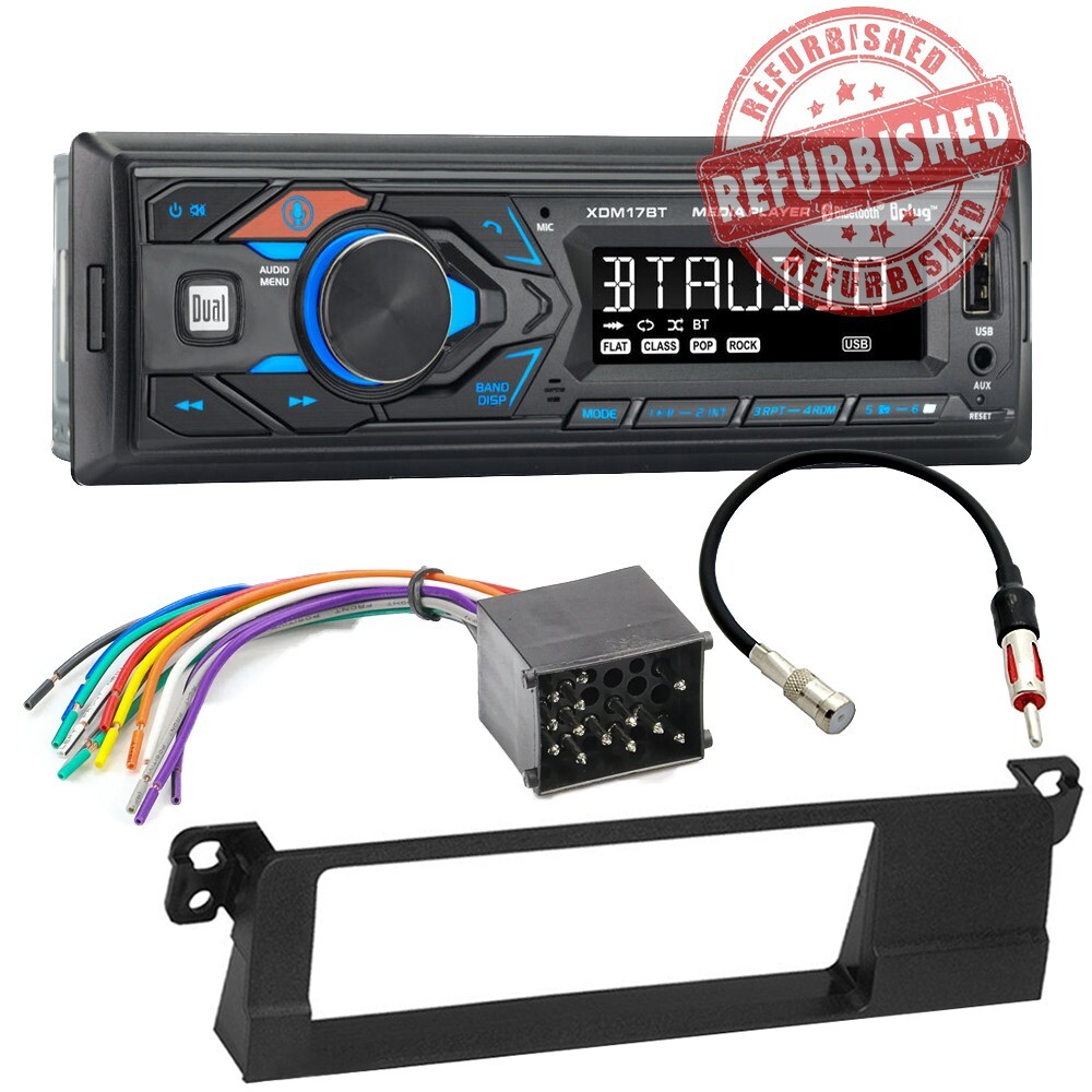 REFURBISHED AM/FM RADIO USB MEDIA CAR STEREO KIT FOR 1999-2006 BMW M3, 3 SERIES