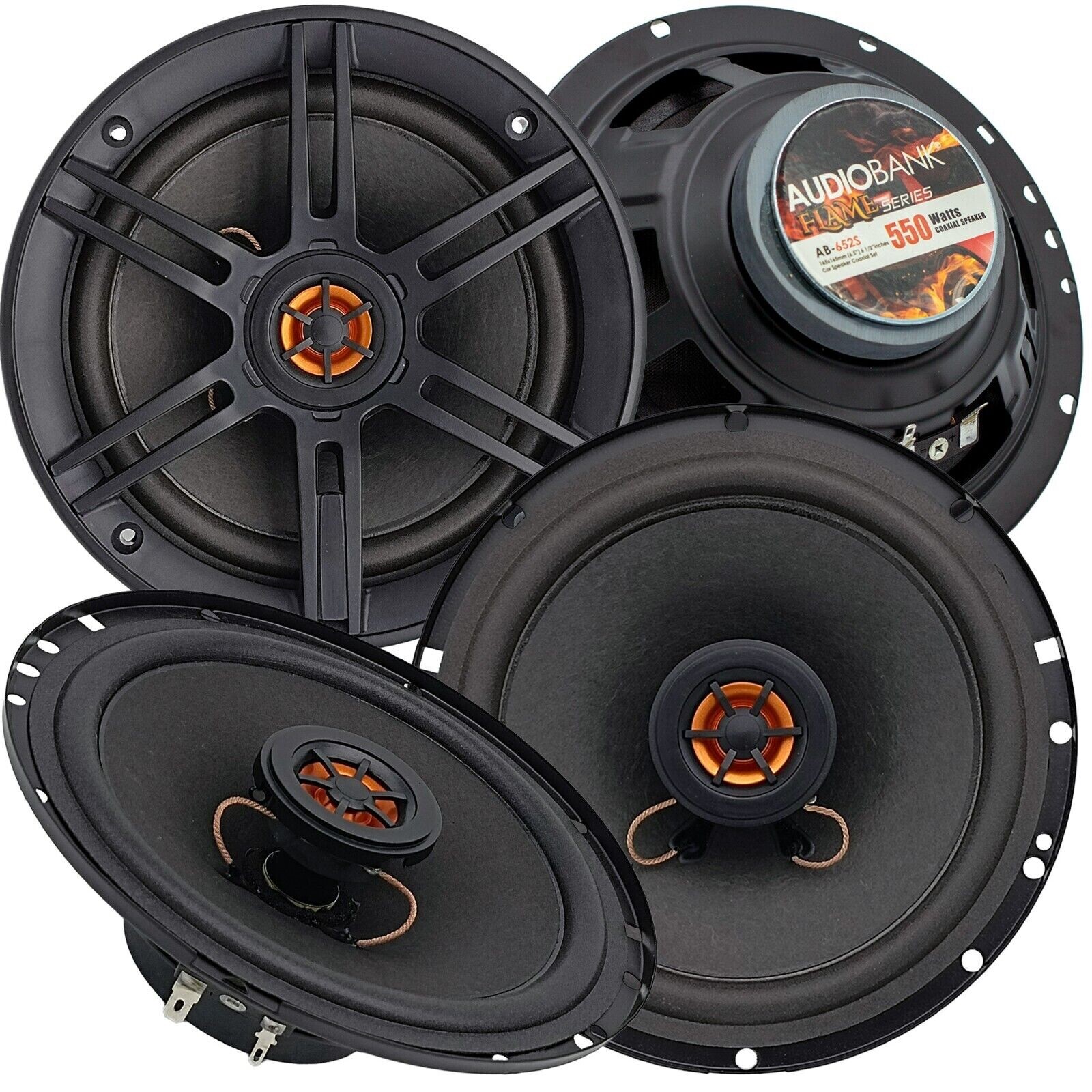 AUDIOBANK 2WAY 6.5 inch Front & Rear Speaker for Honda Civic 2006-2021