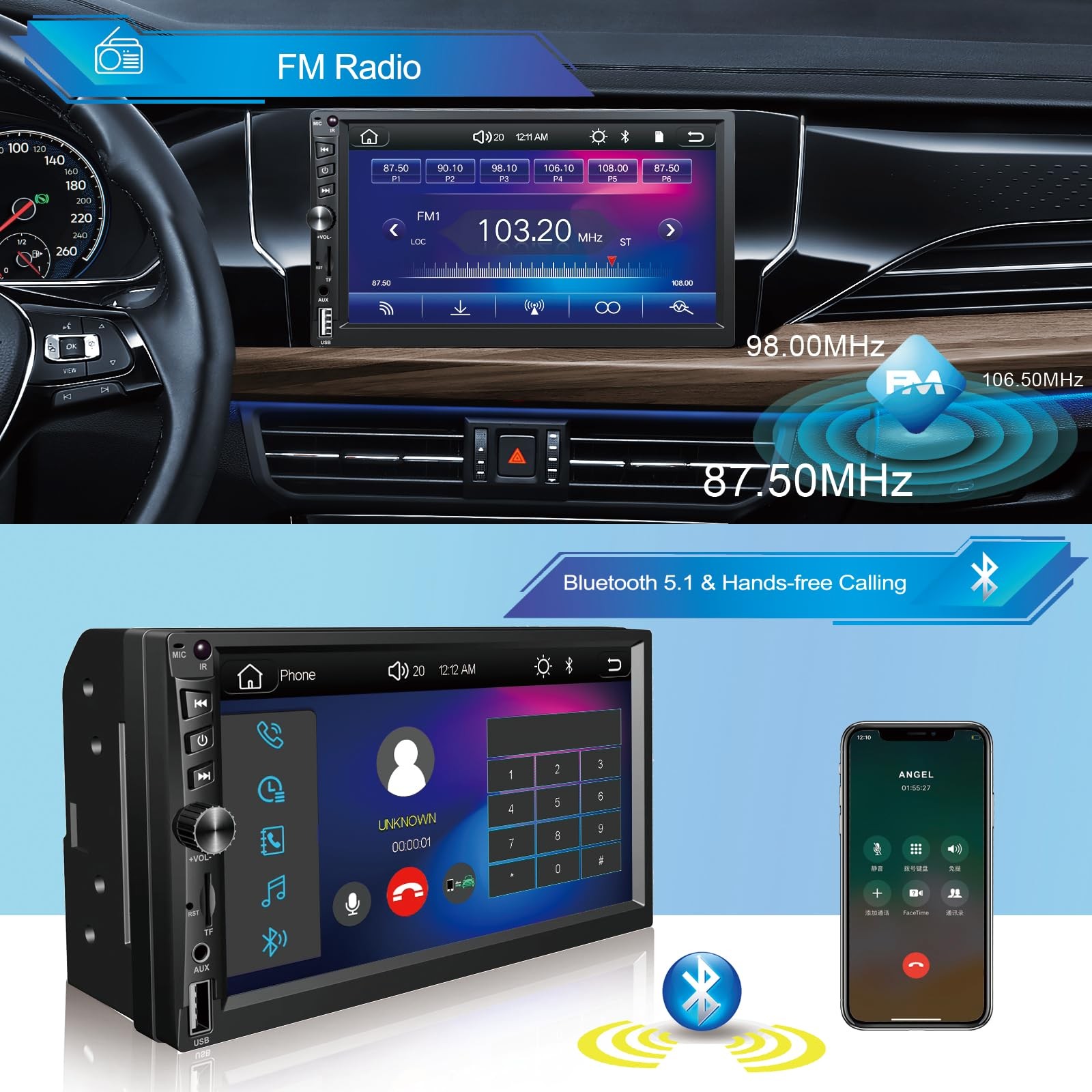 Estereo Inalambrico Con Navegacion GPS Y Control De Voz Estilo De Lujo Pro