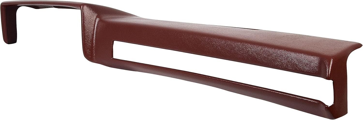 Maroon Dashboard Cover Compatible with 1981-1991 Chevrolet GMC C/K/R/V Truck/Suv
