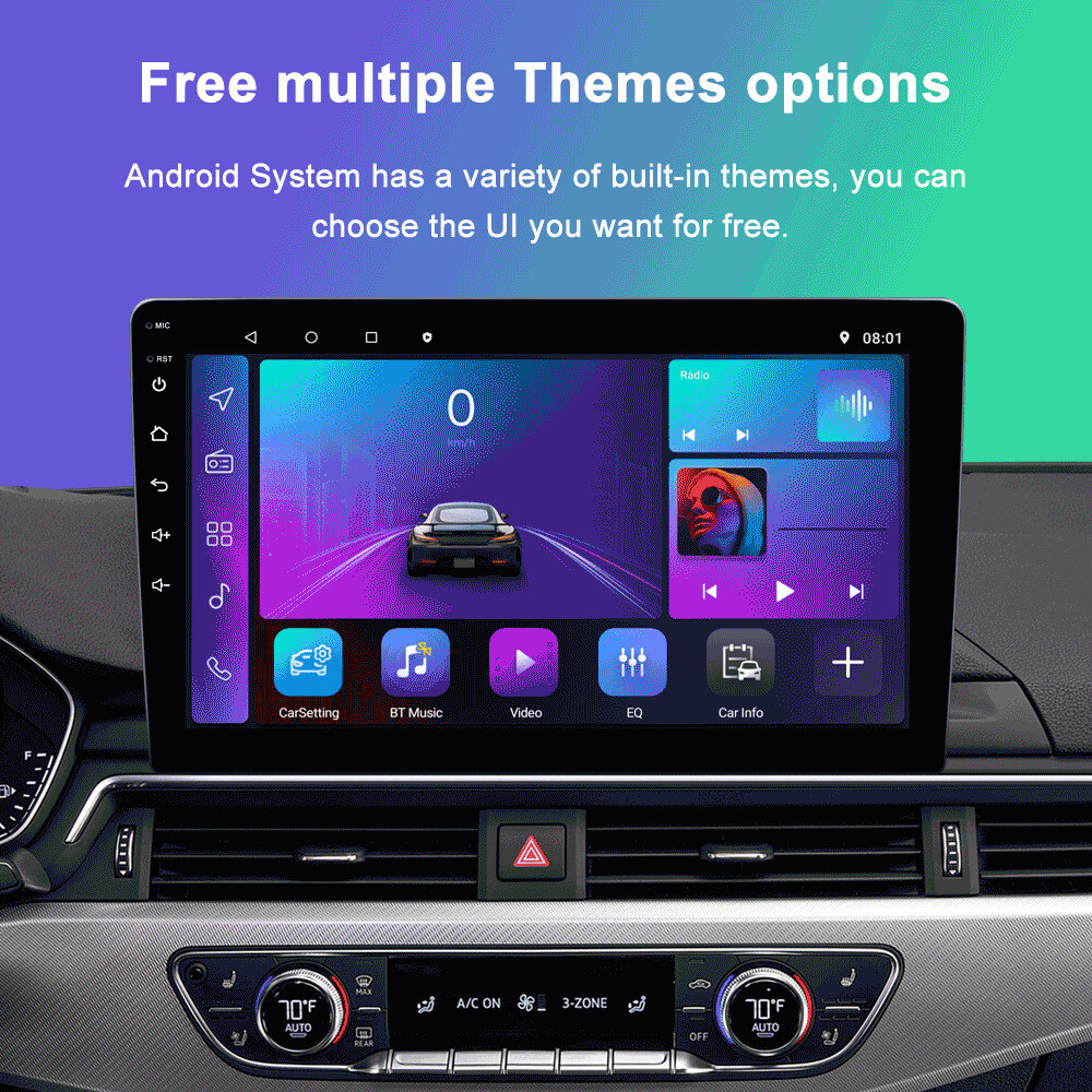 10.1” Car Radio Stereo For Toyota Tacoma 2005-2013 Android 13 GPS WIFI Carplay