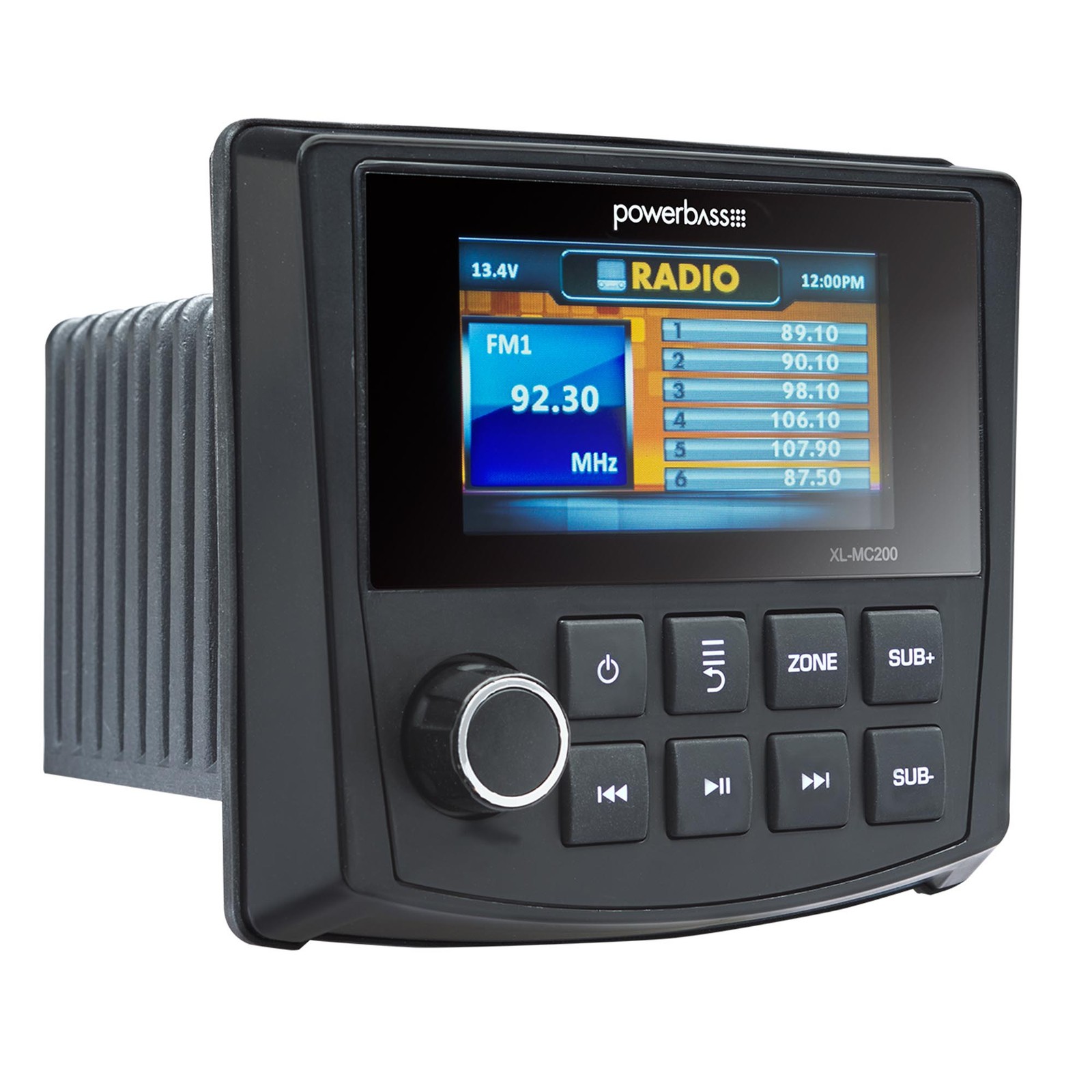 PowerBass MC-200 – Powersports Radio 50W x 4 With Bluetooth & AM/FM Multi Zone