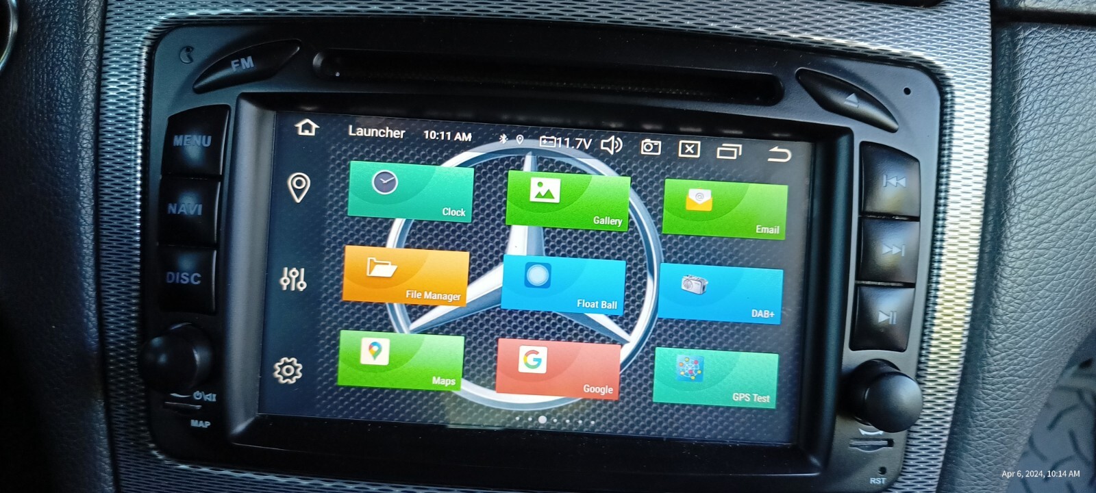 Car Multimedia Radio CD, SD, Player, Phone, 4GB RAM, 64GB ROM, for Mercedes Benz