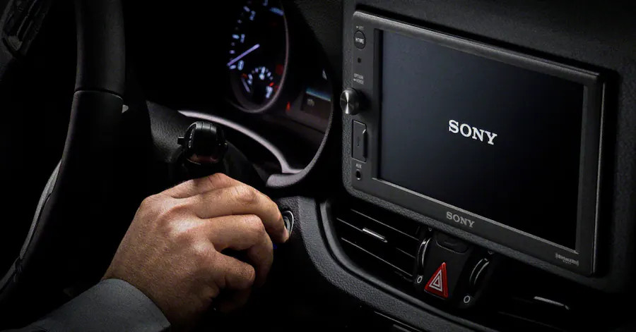 Sony XAV-AX1000 7″ AM FM Bluetooth Car Stereo | Wireless Car Play & Android Auto