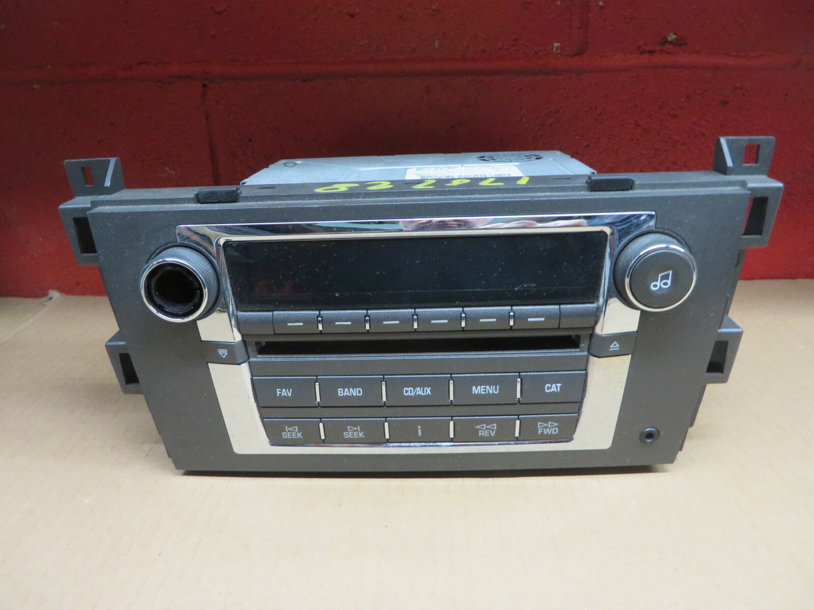 CADILLAC DTS 2008 2009 RADIO AUDIO AM FM CD FACTORY DASH UNIT OEM # 25849389
