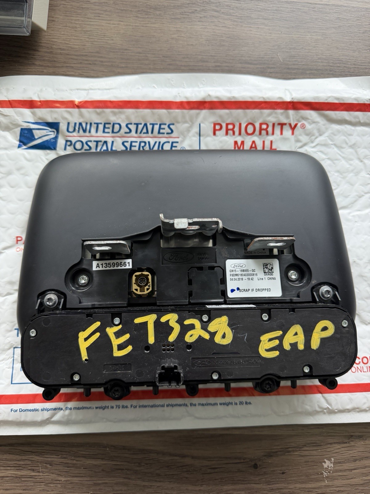Ford Ecosport 2018-2020 Radio Touch Screen Bezel Trim Panel OEM