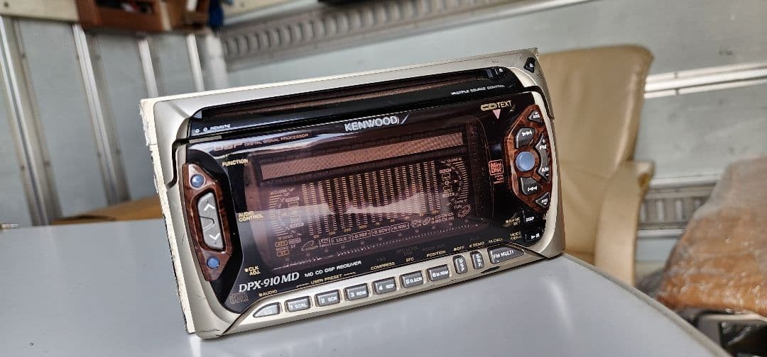 Kenwood DPX-910MD Car Audio 2DIN CD MD Bluetooth Ready DSP JDM
