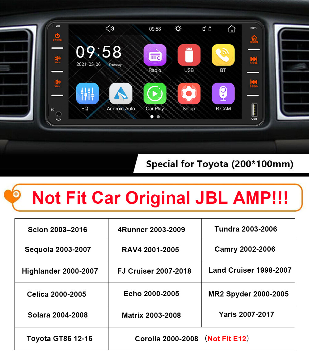 For Ford Focus 2012-2018 Android 12 CarPlay 9.7″ Radio Stereo Car GPS Navi WiFi