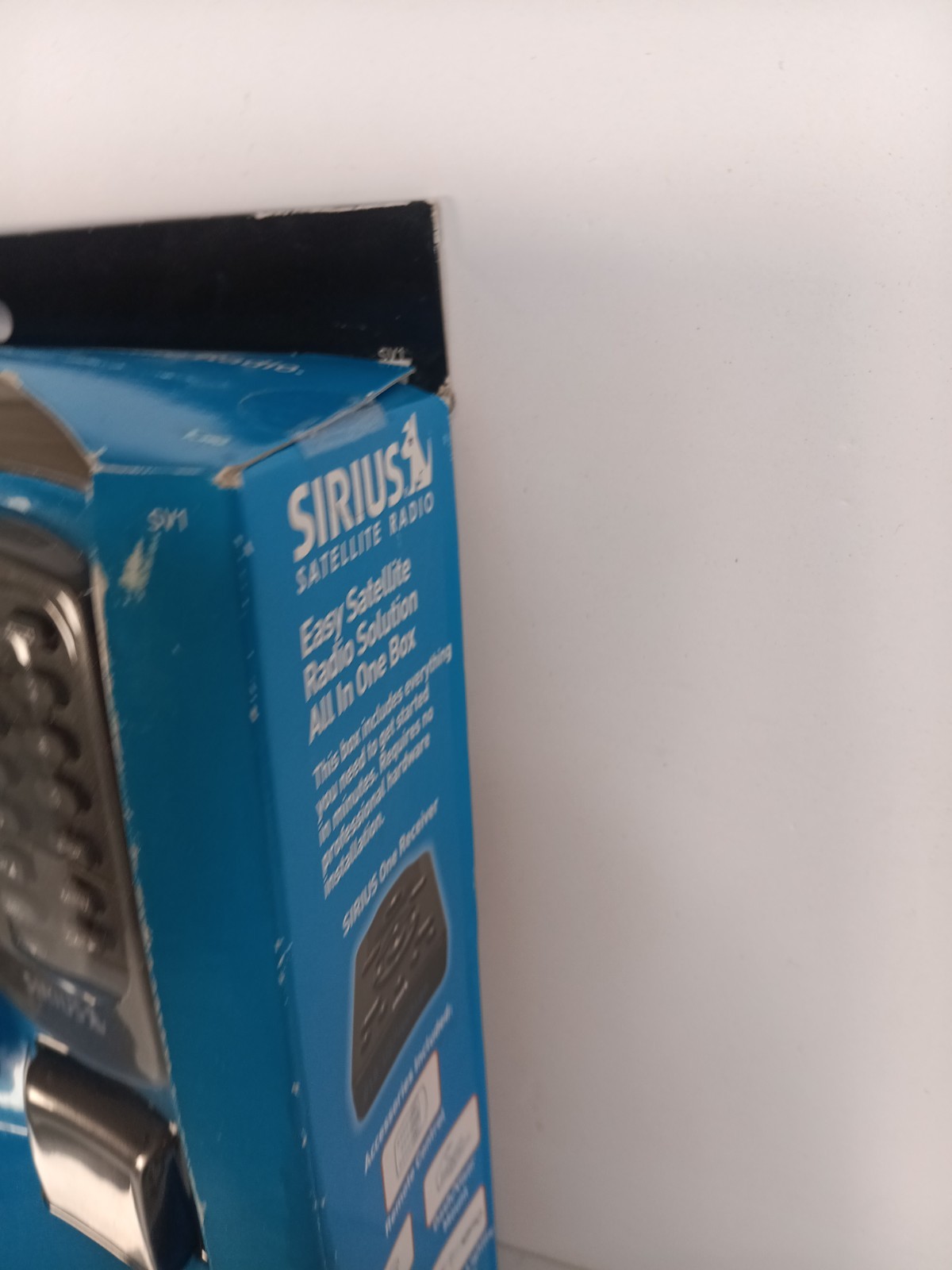 Sirius Satellite Radio Sirius One SV1 All In One with Remote Control NOB