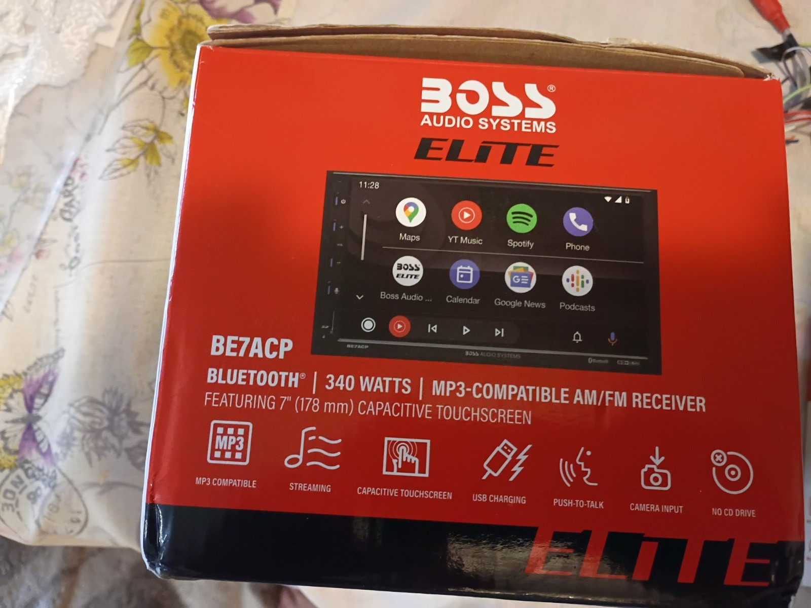 BOSS Audio BE7ACP 2 DIN Car Audio System – Black