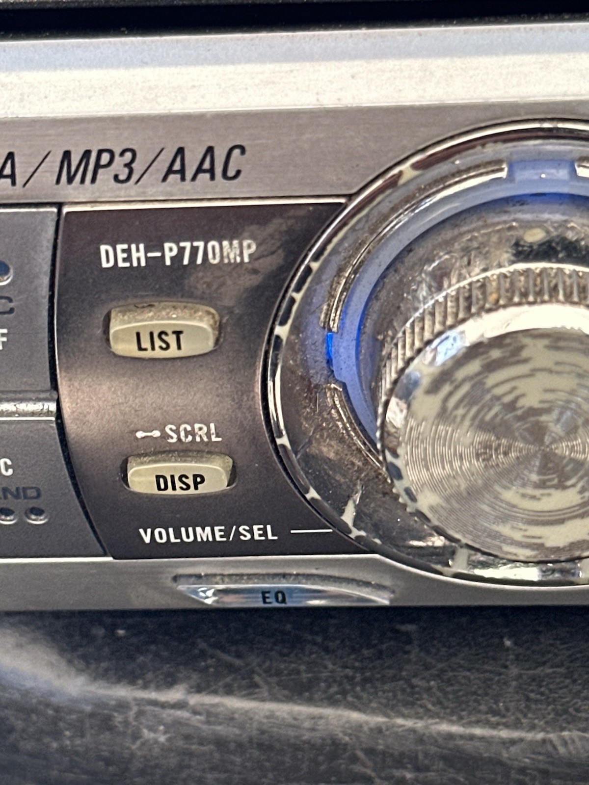 Pioneer (Premier) DEH-P770MP In-Dash Stereo Receiver Old School Tested/Rare
