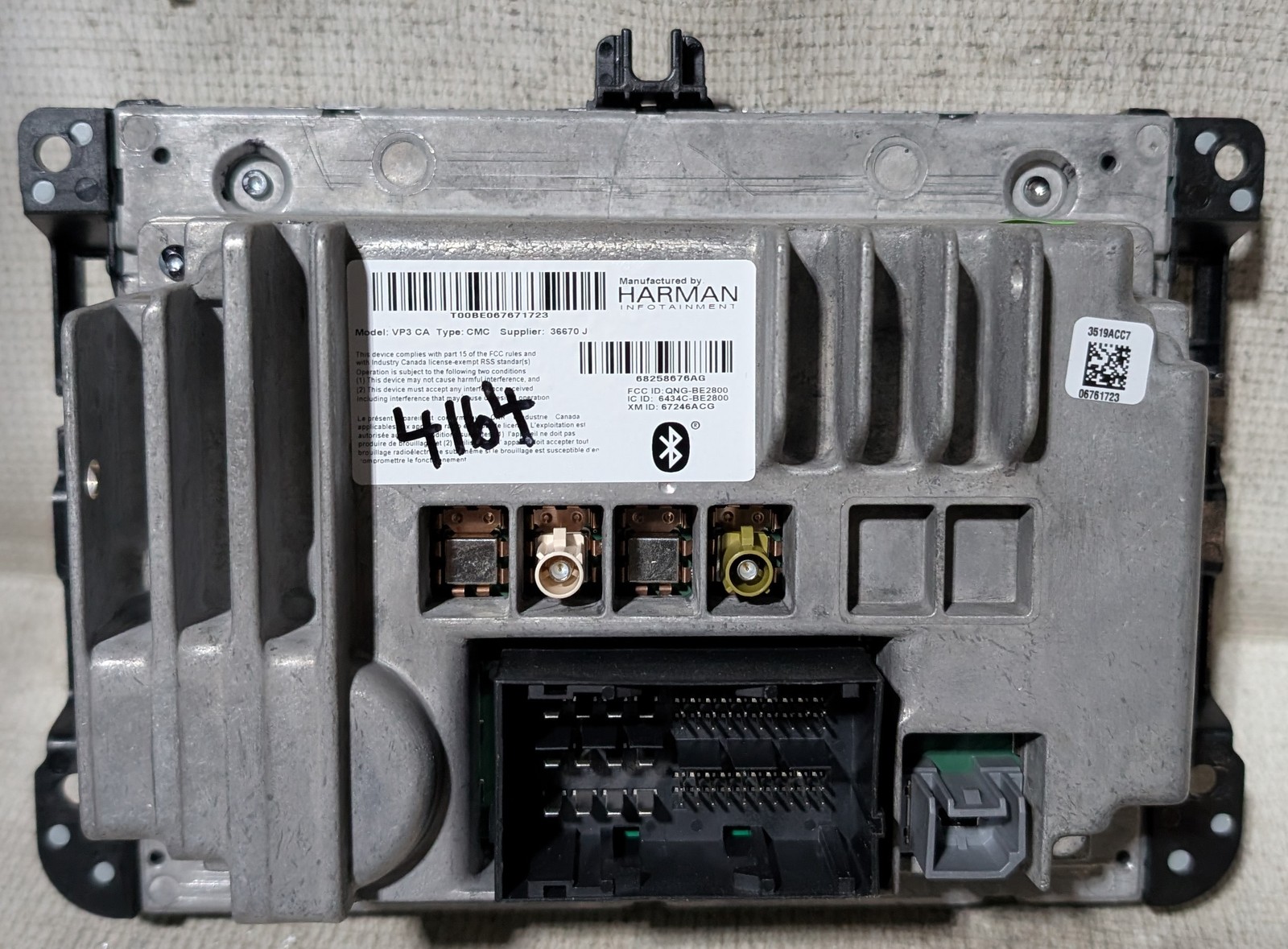 Dodge Ram Truck 2013 2014 2015 2016 Factory VP3 8.4″ Touch Media Radio VP3CA