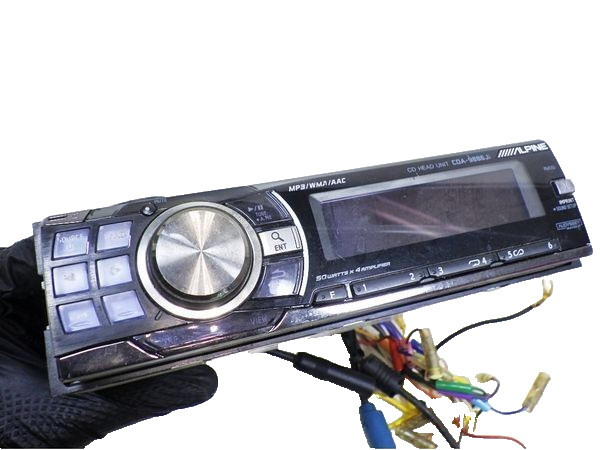 ALPINE CDA-9886Ji 1DIN Car Audio CD/MP3 Player Popular models Used