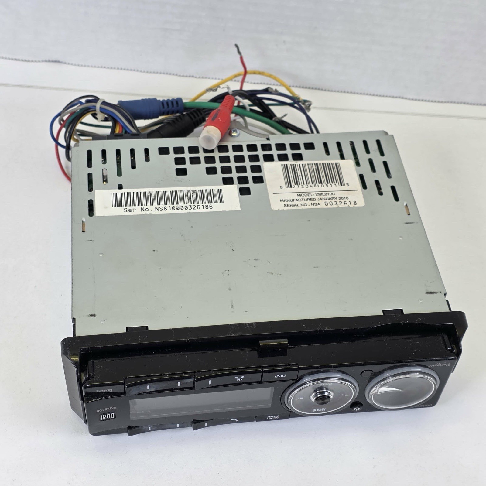 Dual Electronics XML8100 Mechless Car Stereo Receiver with Remote