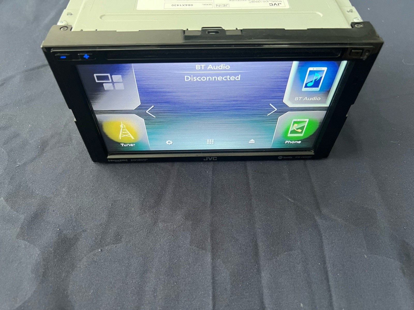 ⭐️Pre-Owned,TESTED⭐️ JVC APPLE CARPLAY| CD| DVD| USB| BT| AM/FM-(KW-V850BT)