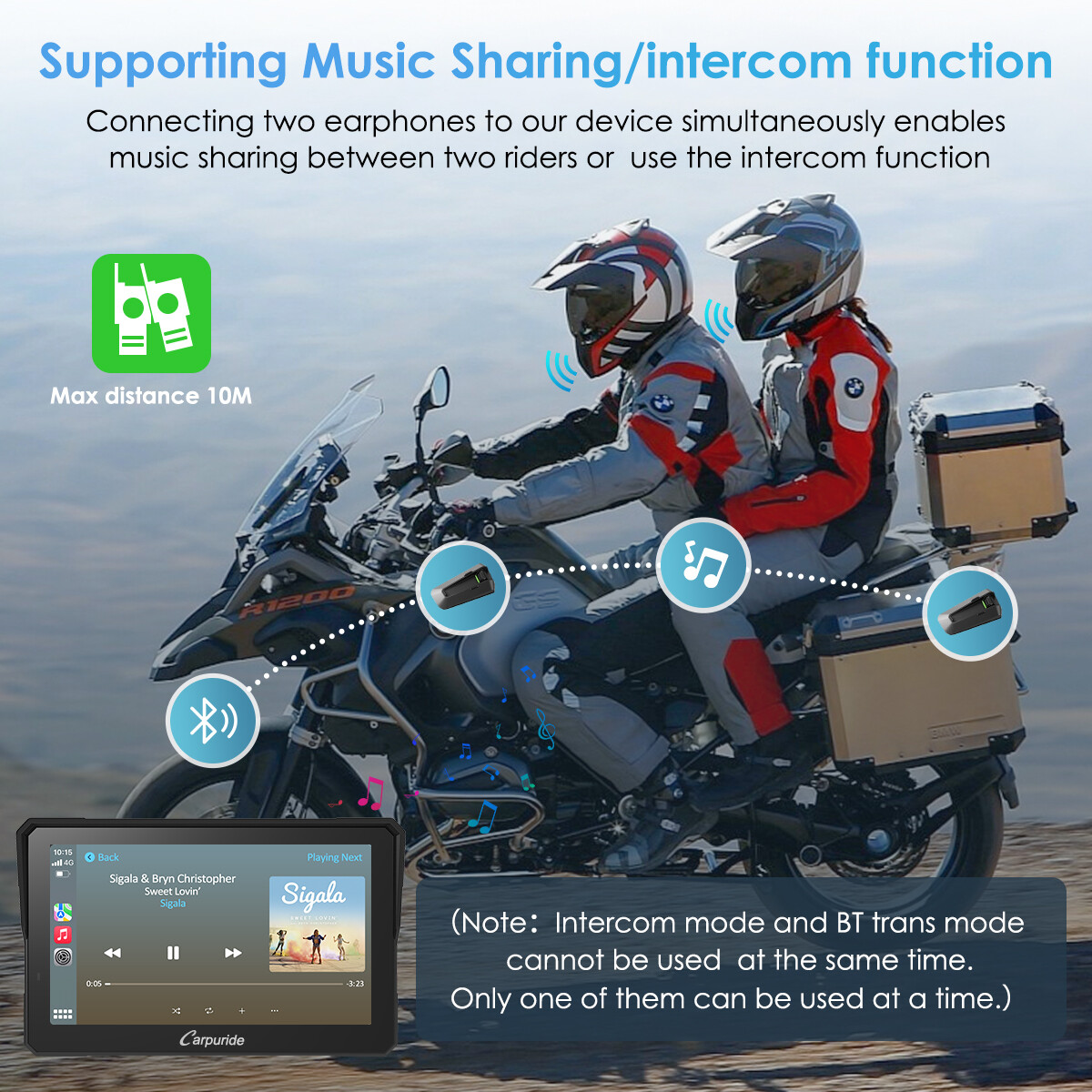 Carpuride W702Pro Wireless Carplay Android Auto Waterproof GPS with TPMS System