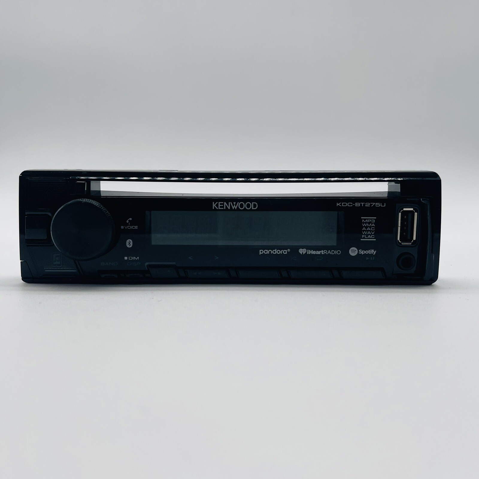 Kenwood KDC-BT275U Audio Faceplate Only Tested!
