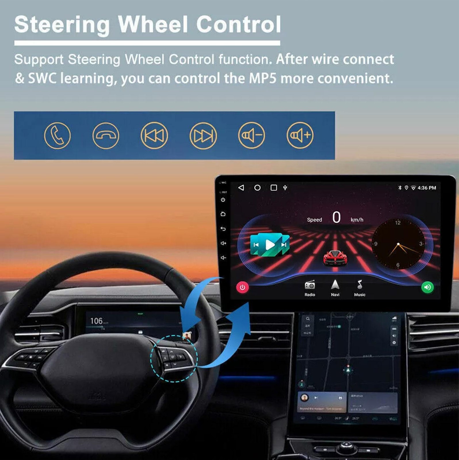 For 2004 2005 2006-2008 Ford F-150 F150 Car Radio Android 13 Carplay GPS Carplay