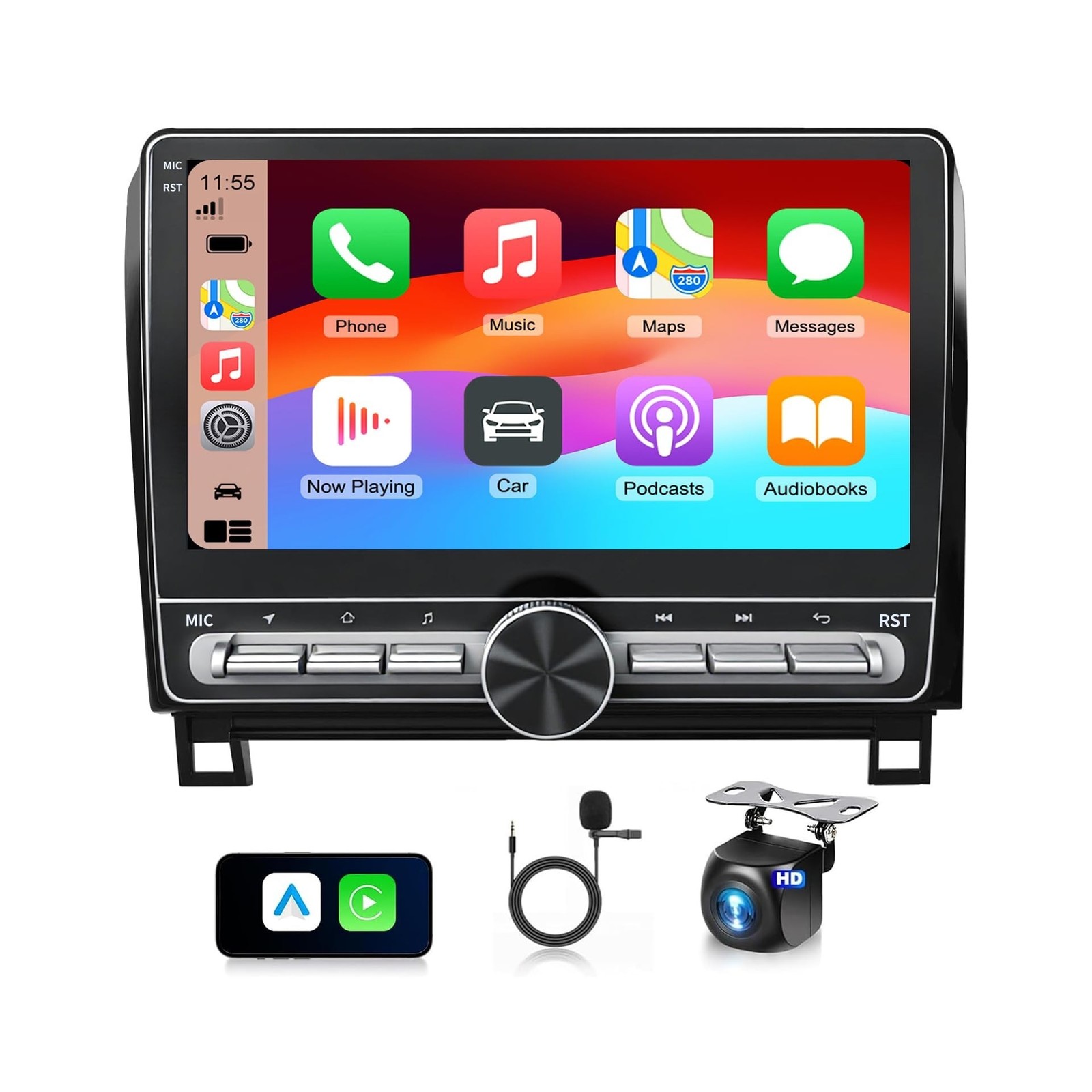 Car Radio for Toyota Tundra 2007-2013 Sequoia 2008-2018 Stereo Radio with Car…