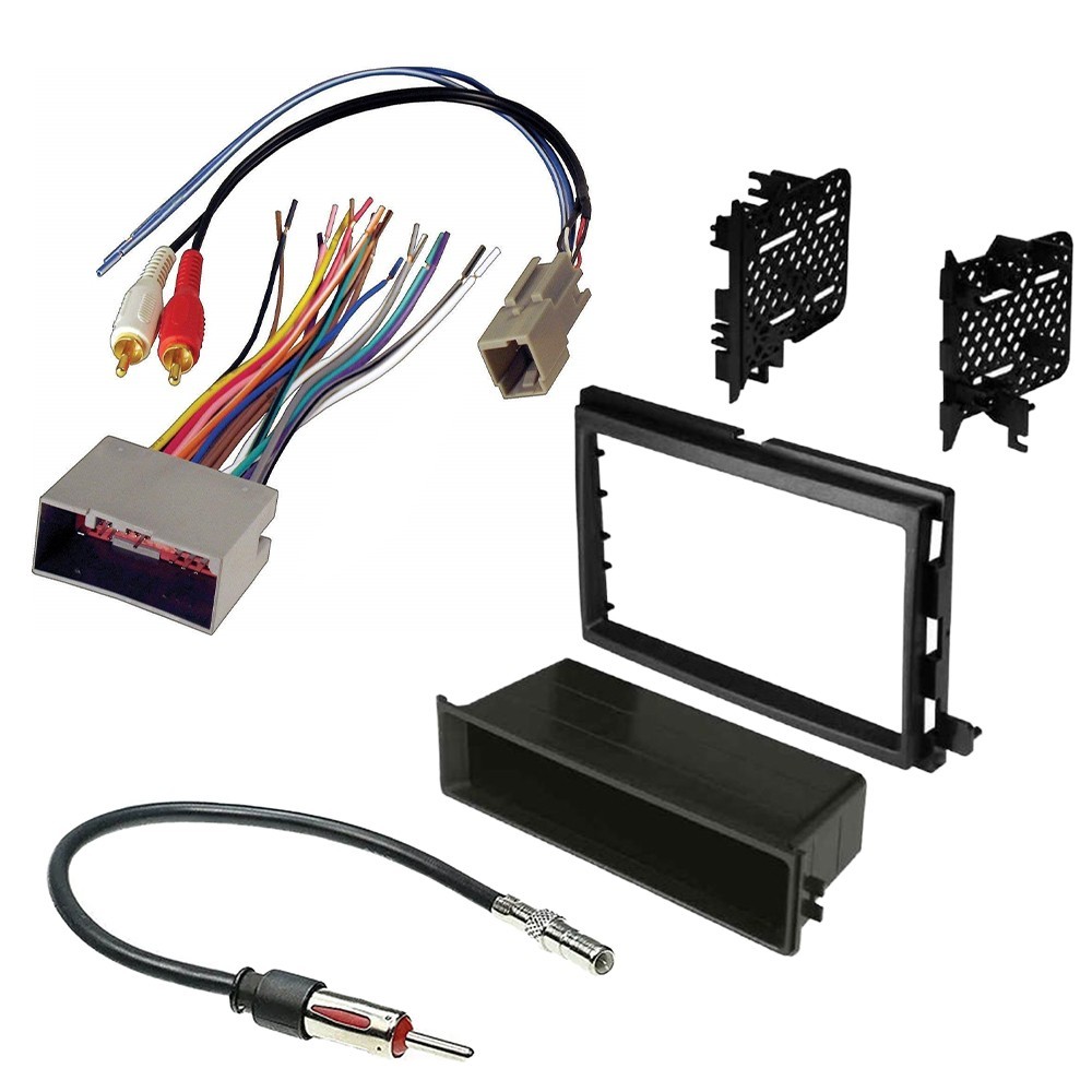 DUAL DV271BT DVD Player Car Stereo Radio Dash Kit/Cam For Ford 2004-2014 F150