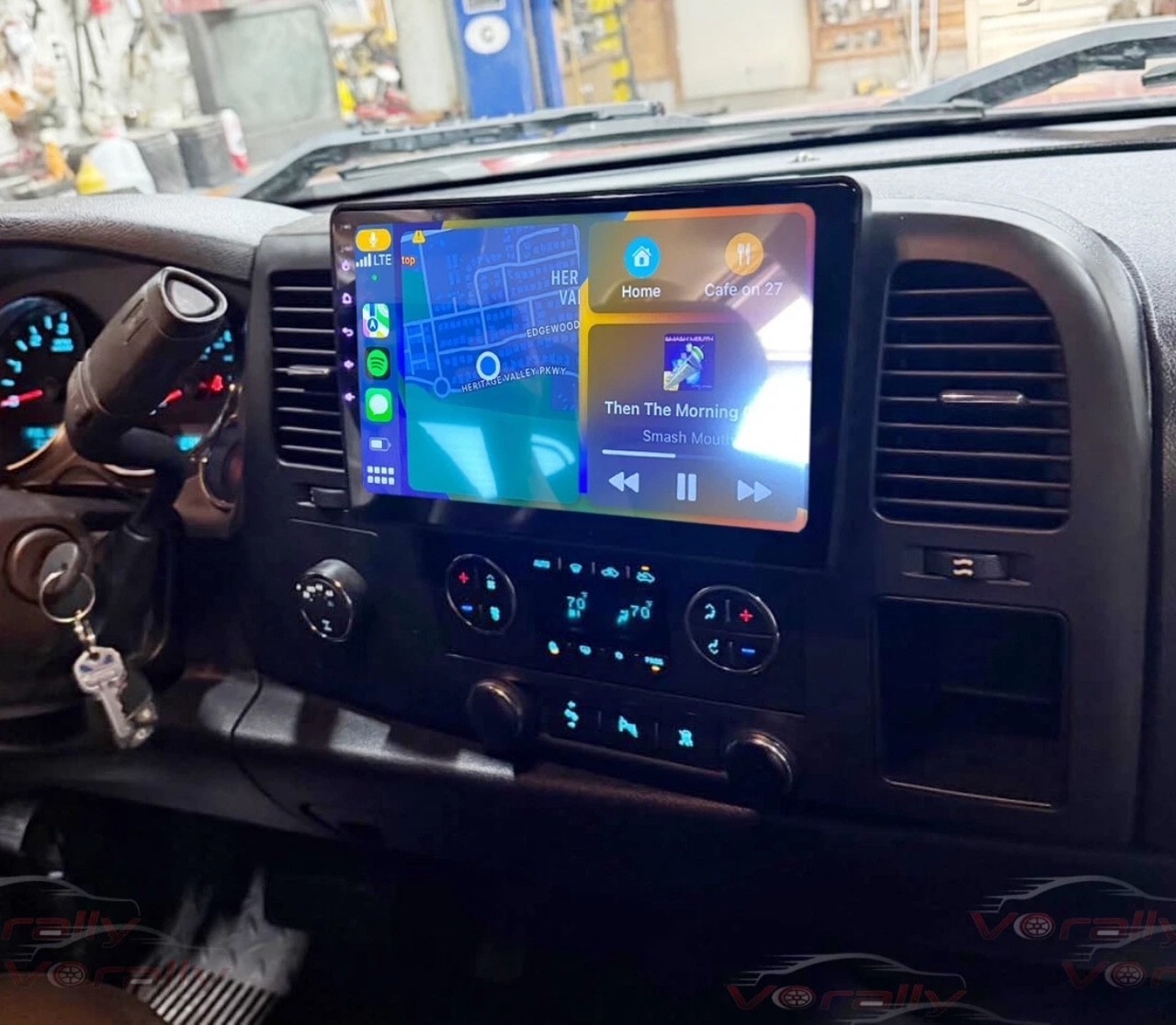 10″ 4+32G GMC Silverado Sierra 2007-2013 Android 14 Apple Carplay Stereo Radio O