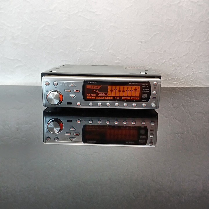 JVC KD-SH919 1DIN Car Audio CD Receiver WMA MP3 Stereo Tested Ships in 1 Day