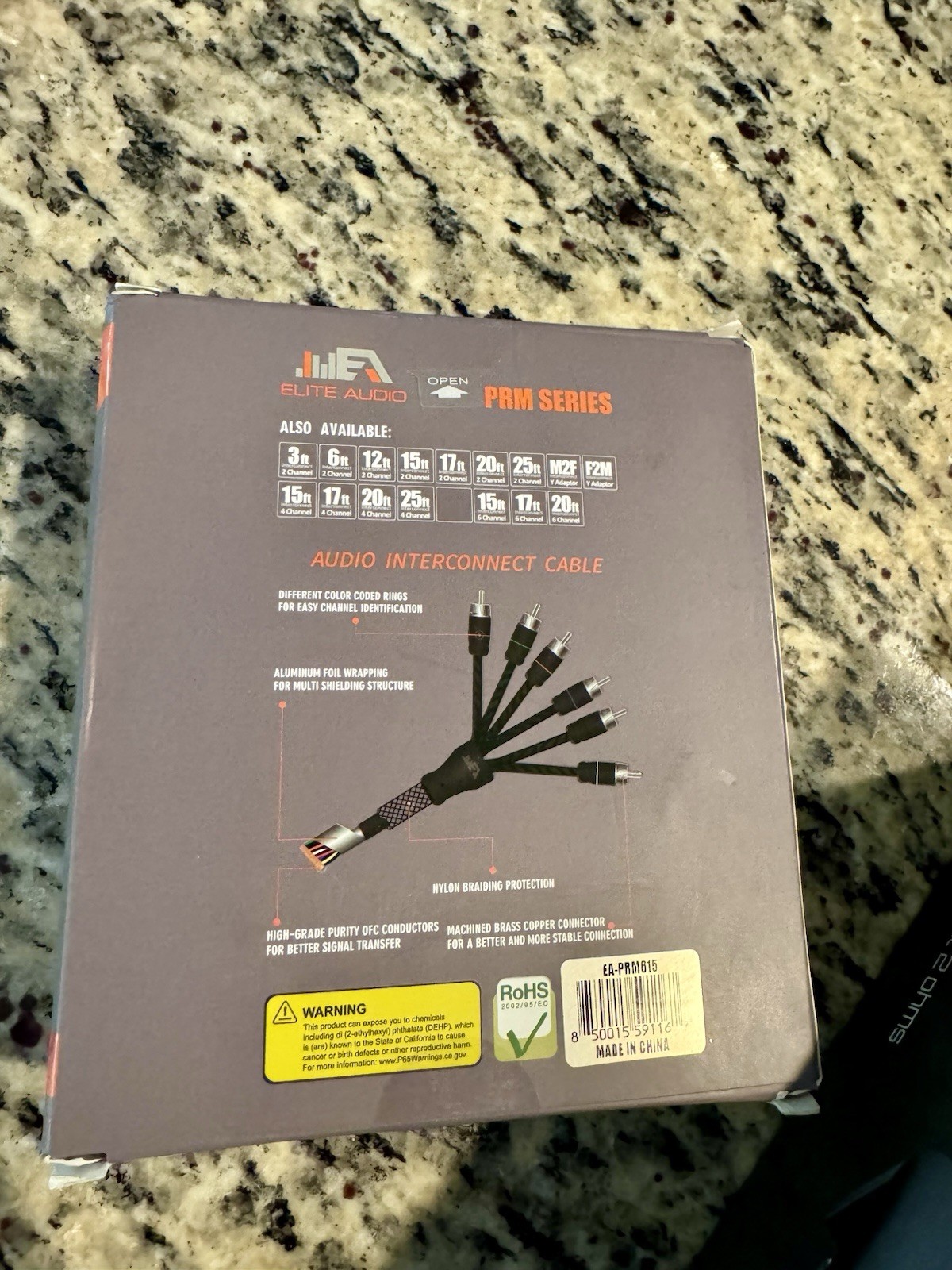 Infinity Reference-7005A 5-Channel Amplifier w/ 4ga Amp Kit & 6Ch RCA New in Box