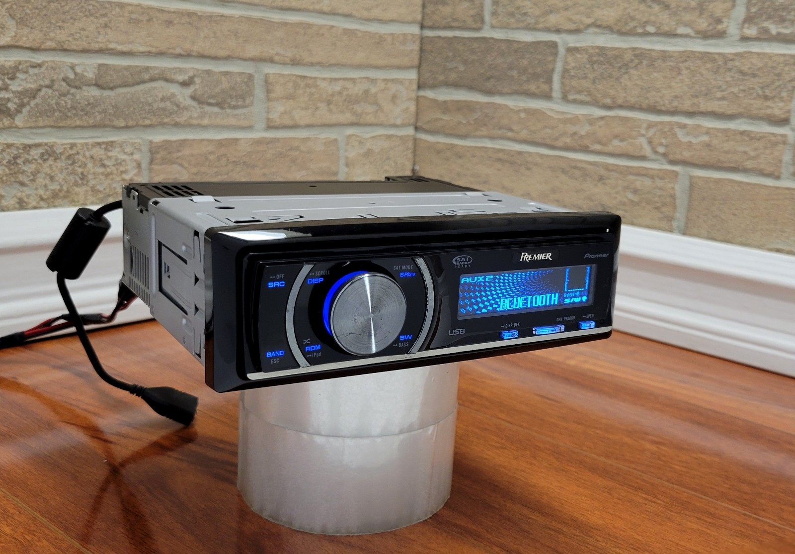 SUPER RARE🐬 PIONEER PREMIER DEH-P600UB CD PLAYER with BLUETOOTH adapter and USB