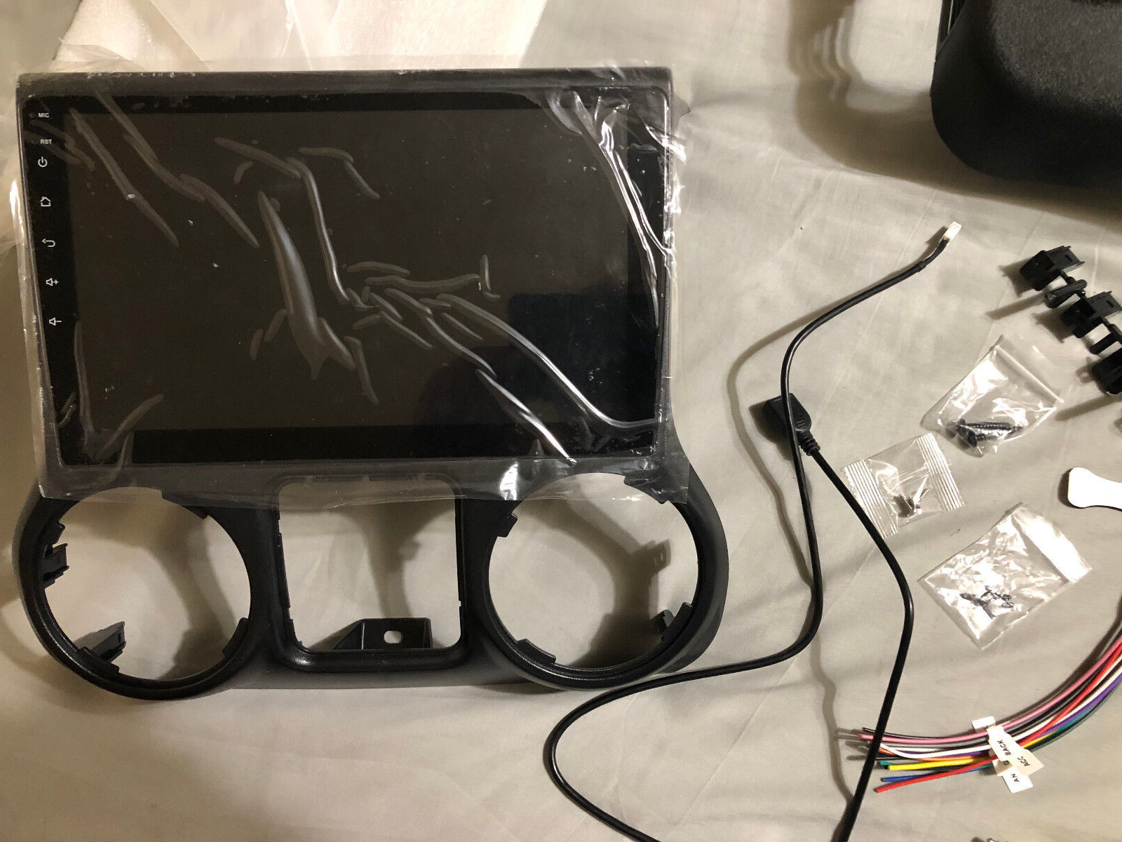 Android Car Media Player Touch Screen SHA16/23 , Jeep Wrangler kit, open box 